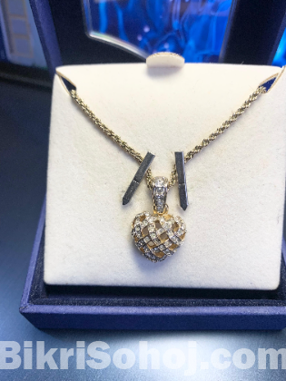 Original Swarovski Heart Pendant Necklace